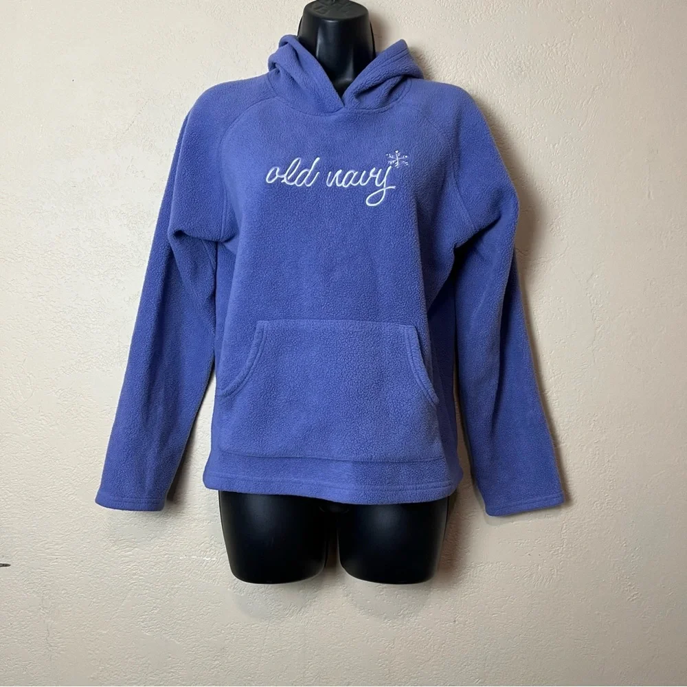 Old‎ navy girl long sleeve purple hoodie sweatshirt size 16